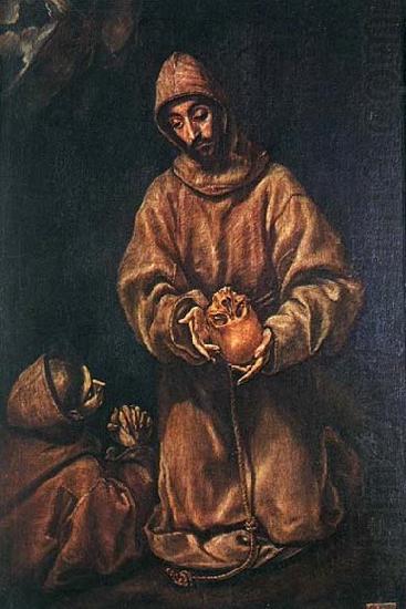 St Francis and Brother Rufus, GRECO, El